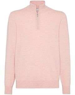 Кашемировый свитер, розовый Brunello cucinelli
