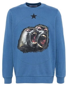 Толстовка с графичным принтом, синий Givenchy