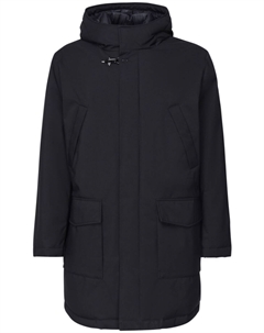 Стеганое пальто с капюшоном, синий Fay