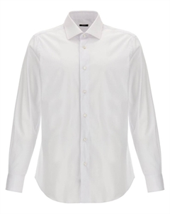 Поплиновая рубашка, белый Barba