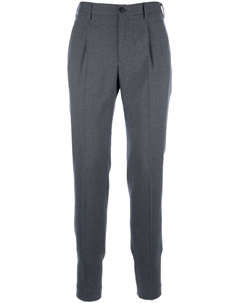 Брюки из смеси шерсти, серый Incotex
