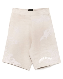 Шорты с графичным принтом, нейтральный цвет Givenchy