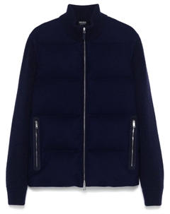 Кашемировый пуховик, синий Zegna