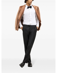 Атласные брюки-смокинг, черный Boglioli