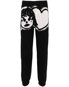 Спортивные брюки с графичным принтом, черный Givenchy