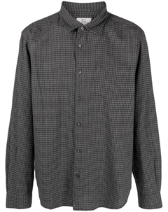 Рубашка в клетку гингем, серый Woolrich