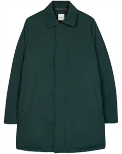 Пуховик со скрытой застежкой, зеленый Paul smith