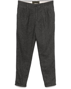 Брюки с узором в елочку, серый Incotex