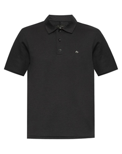 Рубашка-поло из хлопка пима, черный Rag & bone