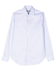 Рубашка в мелкую точку, синий Canali