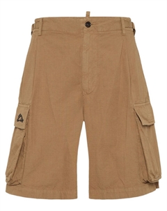 Шорты карго, нейтральный цвет Dsquared2