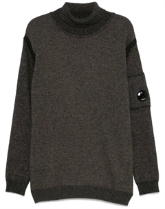 Свитер с высоким воротником, синий C.p. company