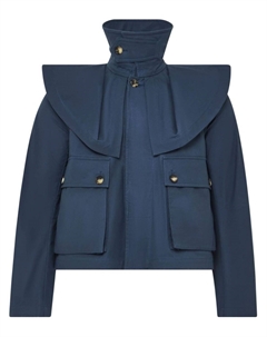 Куртка с большим воротником, синий Jw anderson