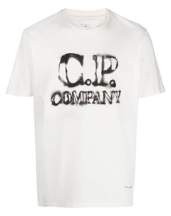 Футболка с логотипом, белый C.p. company