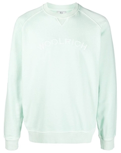 Толстовка с вышитым логотипом, зеленый Woolrich