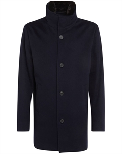 Кашемировое однобортное пальто, синий Paul & shark
