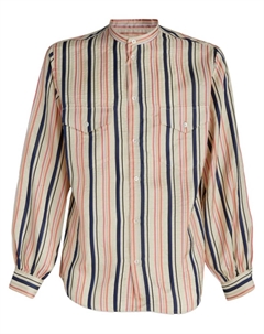 Полосатая рубашка, нейтральный цвет Bally