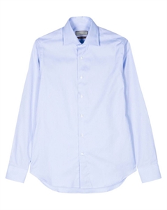 Рубашка с длинными рукавами, синий Canali