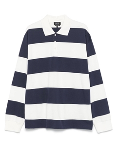 Рубашка поло в полоску, синий A.p.c.