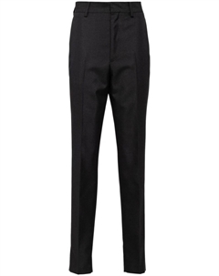 Брюки со складками, черный Prada