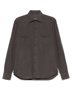 Вельветовая рубашка, серый Barba