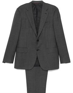 Костюм в клетку, серый Canali