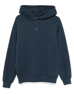 Худи с логотипом, синий A.p.c.