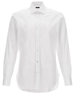 Поплиновая рубашка, белый Barba