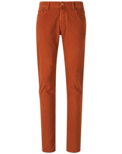 Бардовые брюки Jacob Cohën, оранжевый Jacob cohen