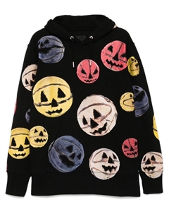 Худи с графичным принтом, черный Givenchy