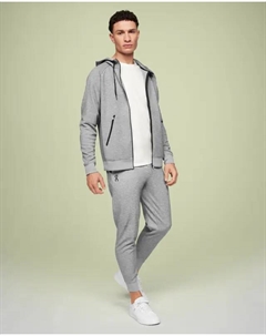 Толстовка с капюшоном на молнии, серый On running