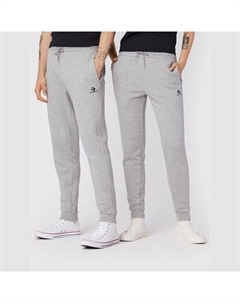 Спортивные брюки с вышивкой в виде звезд и шевронов, серый Converse