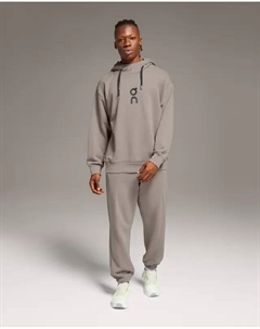 Клубная толстовка с капюшоном, коричневый On running