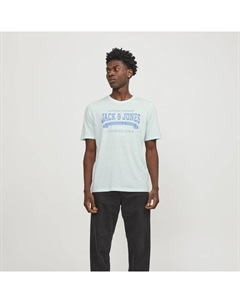 Мужская футболка с логотипом jjelogo, голубой Jack & jones