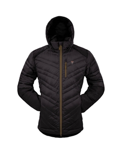 Мужская легкая пуховик шерстяная куртка, черный Grüezi bag