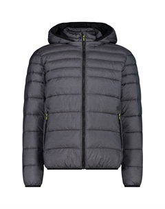 Мужская куртка с капюшоном с застежками, серый Cmp