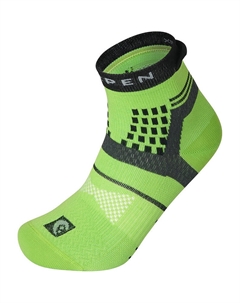 Мужские эко носки для трейлраннинга, зеленый Lorpen