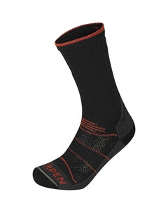 Трекинговые эко-носки средней температуры, черный Lorpen