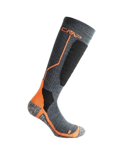 Лыжные шерстяные носки, серый Cmp