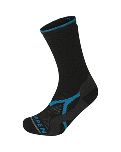 Мужские эко-носки среднего веса T2 для походов, черный Lorpen