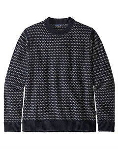 Мужской свитер из переработанной шерсти, синий Patagonia