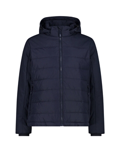Мужская куртка с капюшоном на молнии, синий Cmp