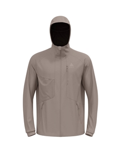 Мужская ветрозащитная теплая куртка нулевого веса X, бежевый Odlo