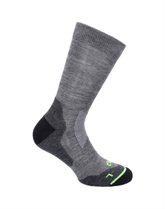 Мужские трекинговые шерстяные носки, серый Cmp