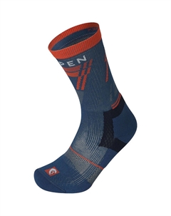 Мужские эко-носки для бега с мягкой подкладкой, синий Lorpen