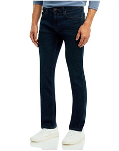 Узкие джинсы прямого кроя Transcend Federal, синий Paige