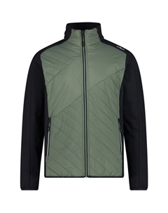 Мужская гибридная куртка стрейч, зеленый Cmp