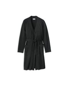 Мужской кашемировый халат, черный Sferra