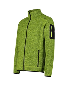Мужская вязаная флисовая куртка, зеленый Cmp