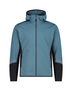 Мужская куртка-худи стрейч, зеленый Cmp